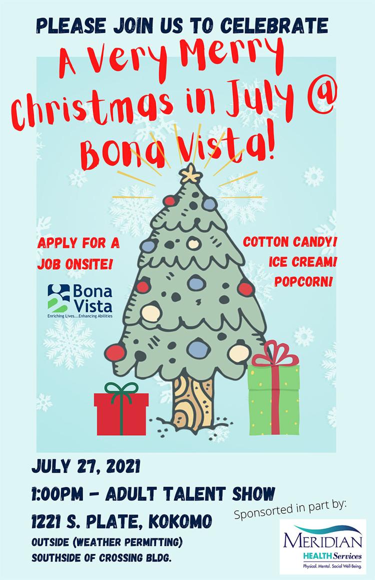 Celebrate Christmas in July with Bona Vista