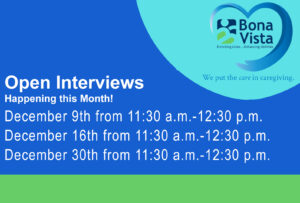 Bona Vista Open Interviews @ JSD center